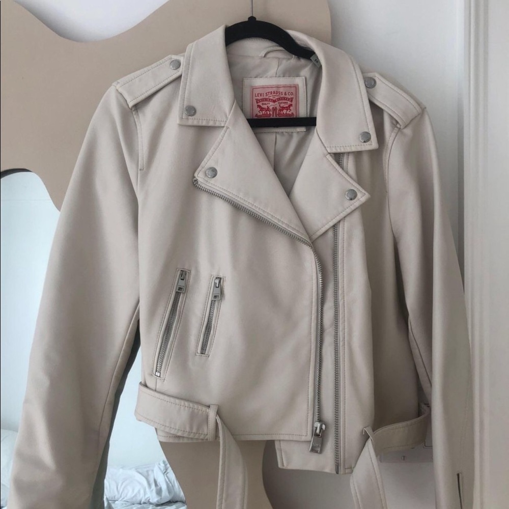 White Levi Jacket